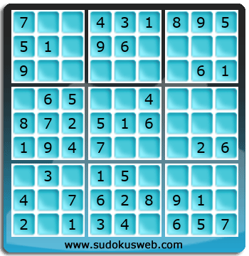 Sudoku von sehr einfacher höhe