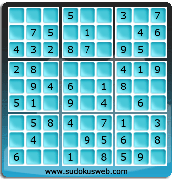 Sudoku von sehr einfacher höhe