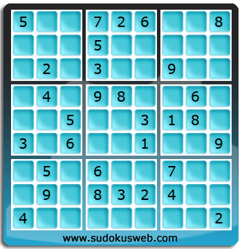 Sudoku von mittelmässiger höhe