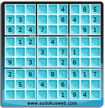 Sudoku von einfacher höhe