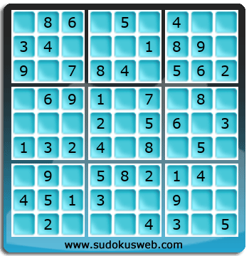 Sudoku de Nivel Muy Fácil