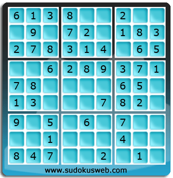 Nivel Muito Facil de Sudoku