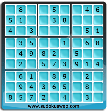 Nivel Muito Facil de Sudoku