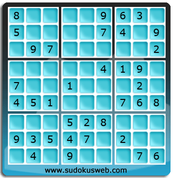 Sudoku von einfacher höhe