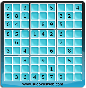 Sudoku de Niveau Facile Sudoku de Niveau Facile