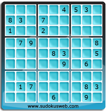 Sudoku von Fachmännischer höhe