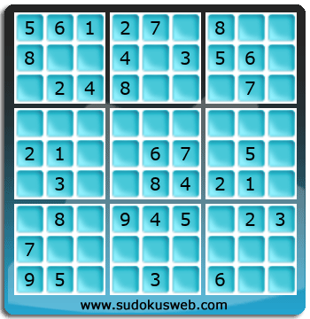 Nivel Facil de Sudoku