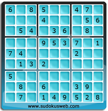 Sudoku de Nivel Fácil Sudoku de Nivel Fácil
