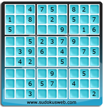 Sudoku de Niveau Facile Sudoku de Niveau Facile