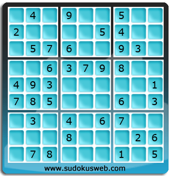 Nivel Facil de Sudoku