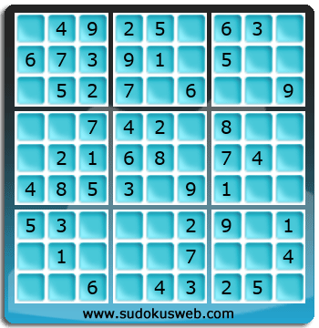 Sudoku de Niveau Très Facile