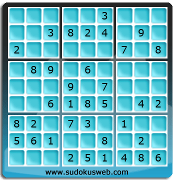 Sudoku de Nivel Fácil Sudoku de Nivel Fácil