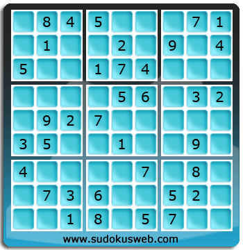 Sudoku von einfacher höhe Sudoku von einfacher höhe