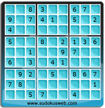 Sudoku von einfacher höhe