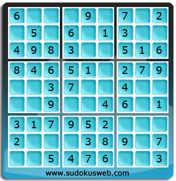 Sudoku von sehr einfacher höhe