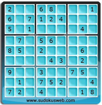 Sudoku von einfacher höhe