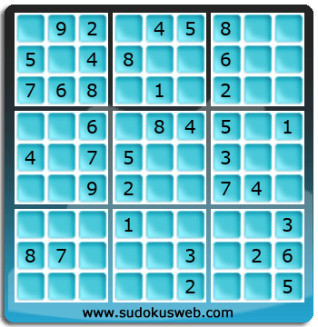 Sudoku de Niveau Facile Sudoku de Niveau Facile