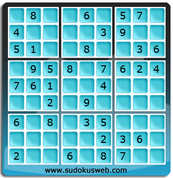 Sudoku von einfacher höhe