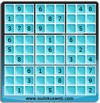 Sudoku von mittelmässiger höhe