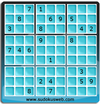 Sudoku von Fachmännischer höhe