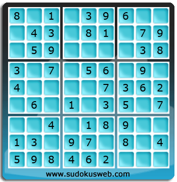 Sudoku von sehr einfacher höhe