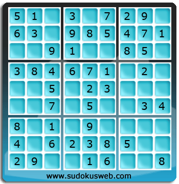 Sudoku de Nivell Molt Fàcil Sudoku de Nivell Molt Fàcil