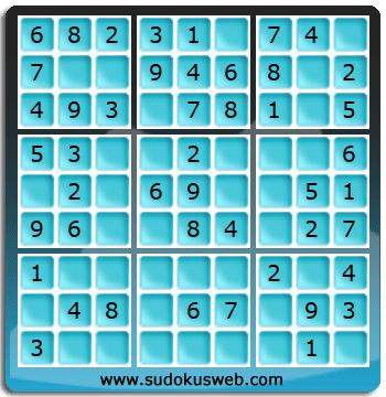 Sudoku de Niveau Très Facile Sudoku de Niveau Très Facile