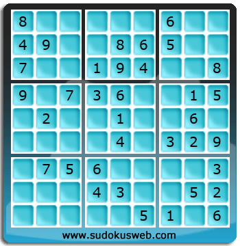 Sudoku de Niveau Facile Sudoku de Niveau Facile
