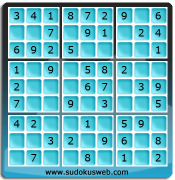 Sudoku von sehr einfacher höhe