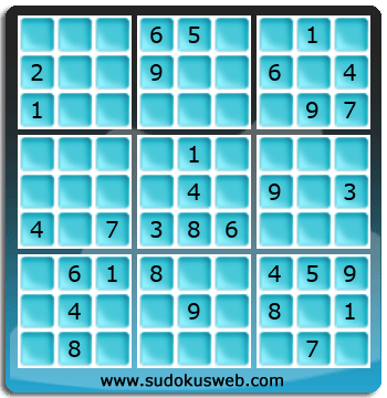 Sudoku von mittelmässiger höhe