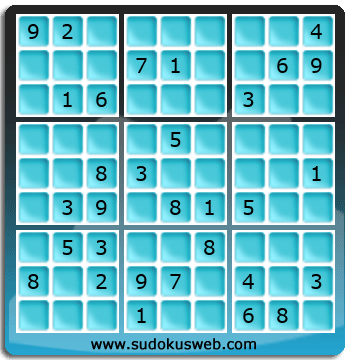 Sudoku de Niveau Moyen Sudoku de Niveau Moyen