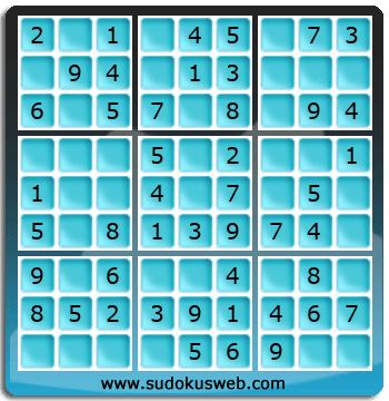 Sudoku de Nivell Molt Fàcil Sudoku de Nivell Molt Fàcil