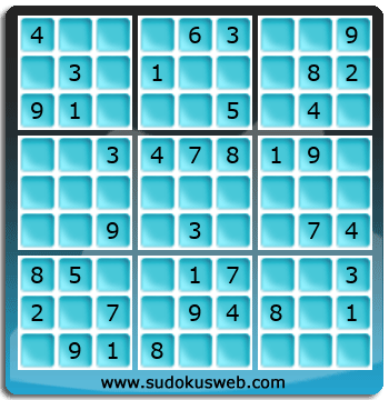 Sudoku de Nivell Fàcil Sudoku de Nivell Fàcil