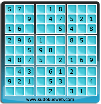 Sudoku de Nivel Muy Fácil Sudoku de Nivel Muy Fácil