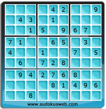 Sudoku de Niveau Facile Sudoku de Niveau Facile