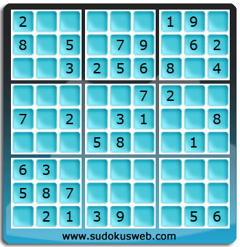 Sudoku de Niveau Facile Sudoku de Niveau Facile