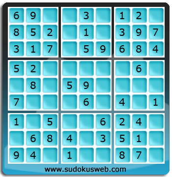 Sudoku de Nivell Molt Fàcil Sudoku de Nivell Molt Fàcil