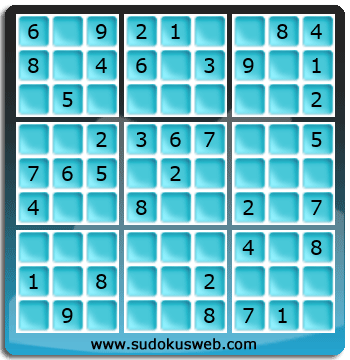Sudoku de Niveau Facile Sudoku de Niveau Facile