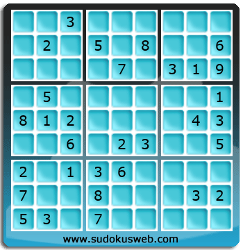 Sudoku de Niveau Moyen Sudoku de Niveau Moyen