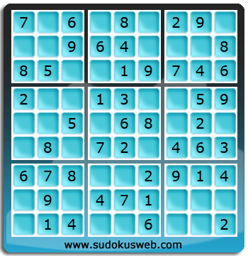 Nivel Muito Facil de Sudoku Nivel Muito Facil de Sudoku