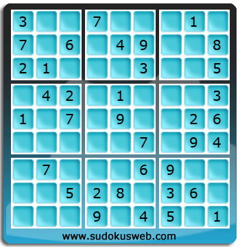 Nivel Facil de Sudoku Nivel Facil de Sudoku