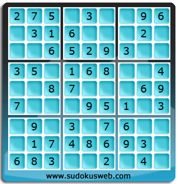 Sudoku de Nivell Molt Fàcil Sudoku de Nivell Molt Fàcil