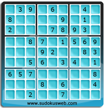 Sudoku de Niveau Facile Sudoku de Niveau Facile