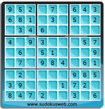 Sudoku de Niveau Très Facile Sudoku de Niveau Très Facile