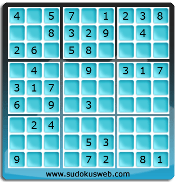 Sudoku de Nivell Fàcil Sudoku de Nivell Fàcil