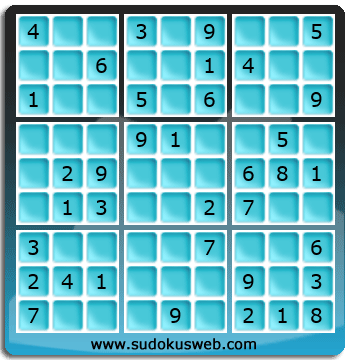 Sudoku de Niveau Facile Sudoku de Niveau Facile