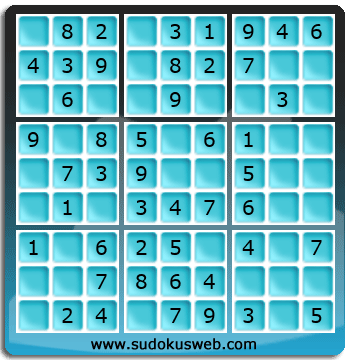 Sudoku de Niveau Très Facile Sudoku de Niveau Très Facile