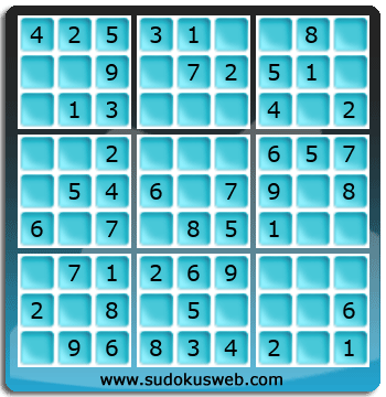 Sudoku von sehr einfacher höhe Sudoku von sehr einfacher höhe