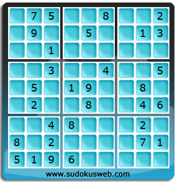 Sudoku von mittelmässiger höhe Sudoku von mittelmässiger höhe
