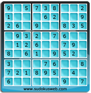 Nivel Muito Facil de Sudoku Nivel Muito Facil de Sudoku
